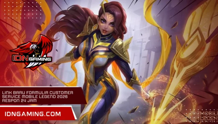 Link Baru Formulir Customer Service Mobile Legend 2026 Respon 24 Jam
