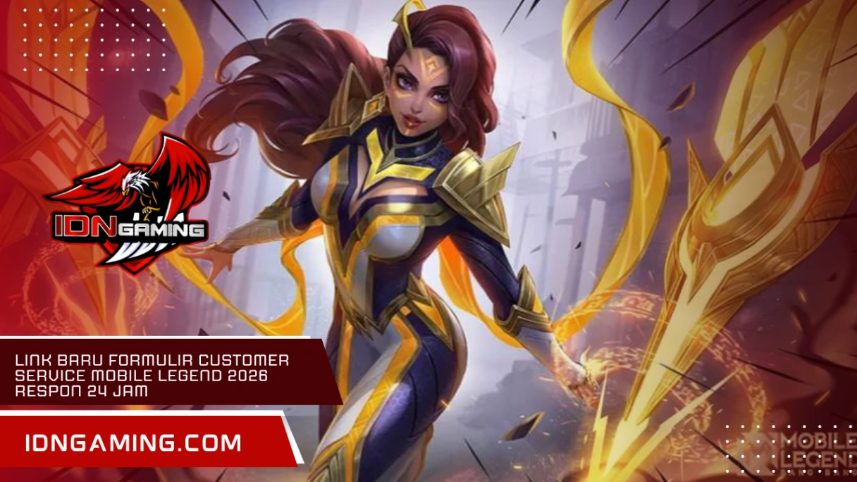 Link Baru Formulir Customer Service Mobile Legend 2026 Respon 24 Jam