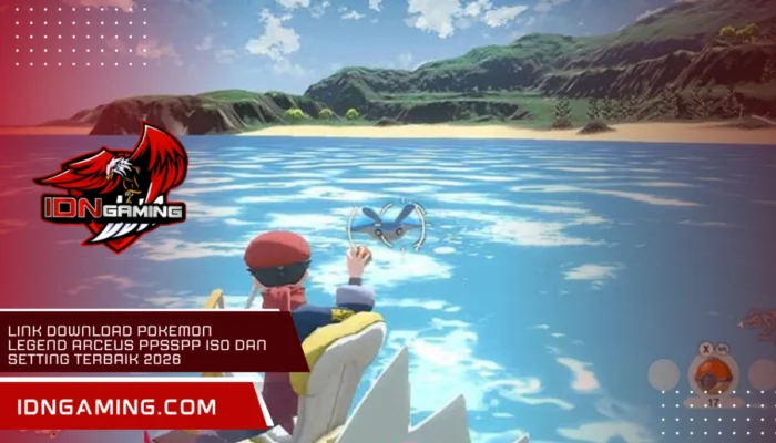 Link Download Pokemon Legend Arceus PPSSPP Iso dan Setting Terbaik 2026