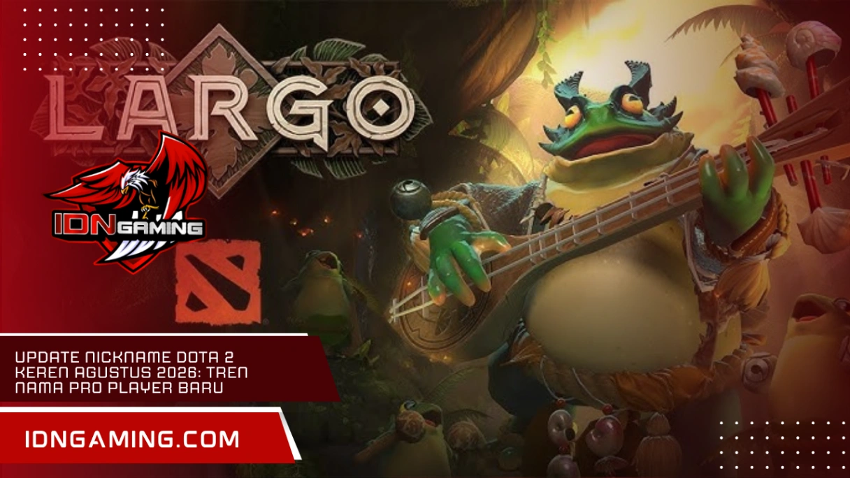 Daftar Nickname Dota 2 Keren Paling Populer di Patch 7.40 Agustus 2026