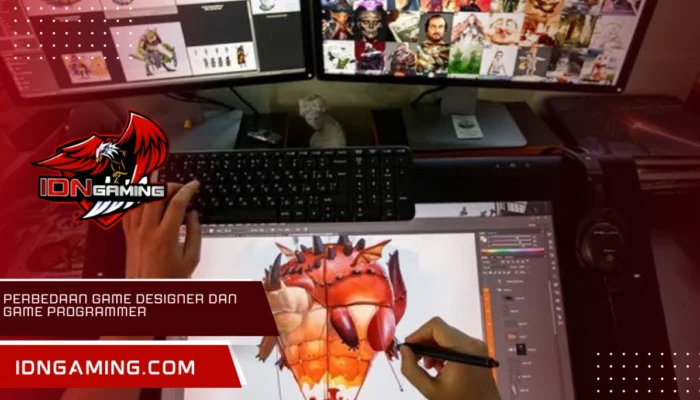 Perbedaan Game Designer dan Game Programmer: Panduan Lengkap Karir, Gaji, dan Skill 2026