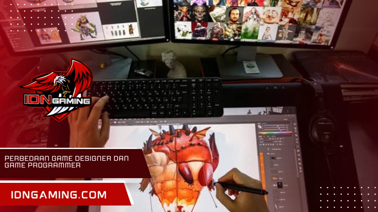Perbedaan Game Designer dan Game Programmer: Panduan Lengkap Karir, Gaji, dan Skill 2026
