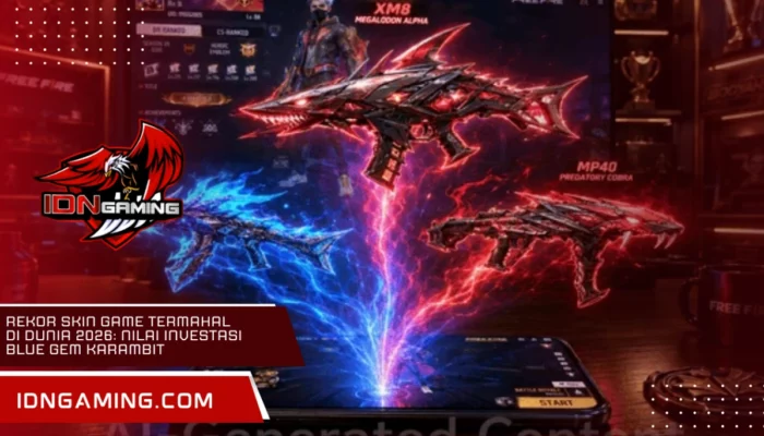 Rekor Skin Game Termahal di Dunia 2026: Nilai Investasi Blue Gem Karambit