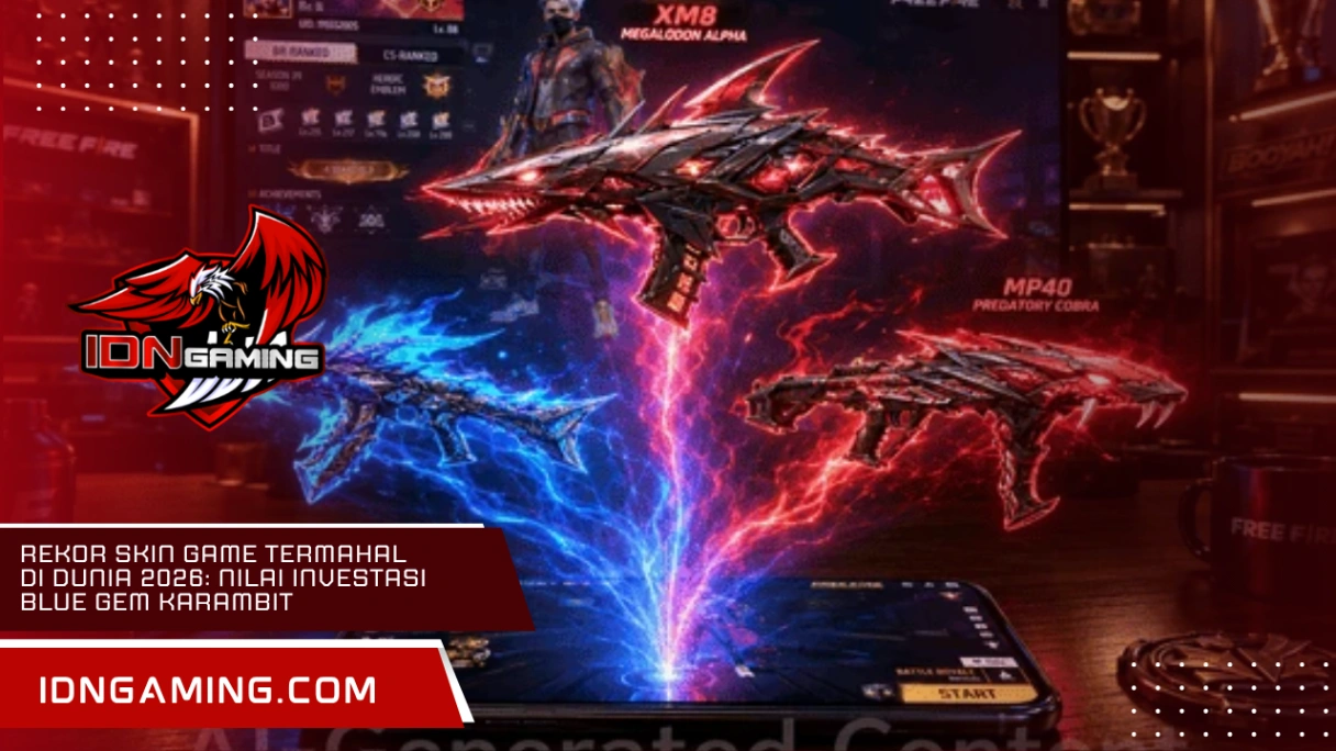 Rekor Skin Game Termahal di Dunia 2026: Nilai Investasi Blue Gem Karambit