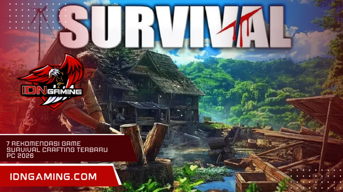 7 Rekomendasi Game Survival Crafting Terbaru PC 2026: Mekanik Realistis
