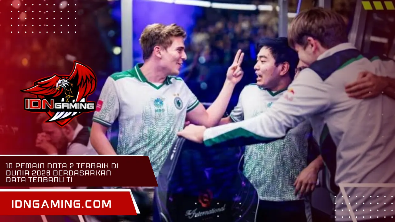 10 Pemain Dota 2 Terbaik di Dunia 2026 Berdasarkan Data Terbaru TI