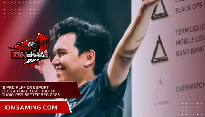 10 Pro Player Esport dengan Gaji Tertinggi di Dunia Per September 2026