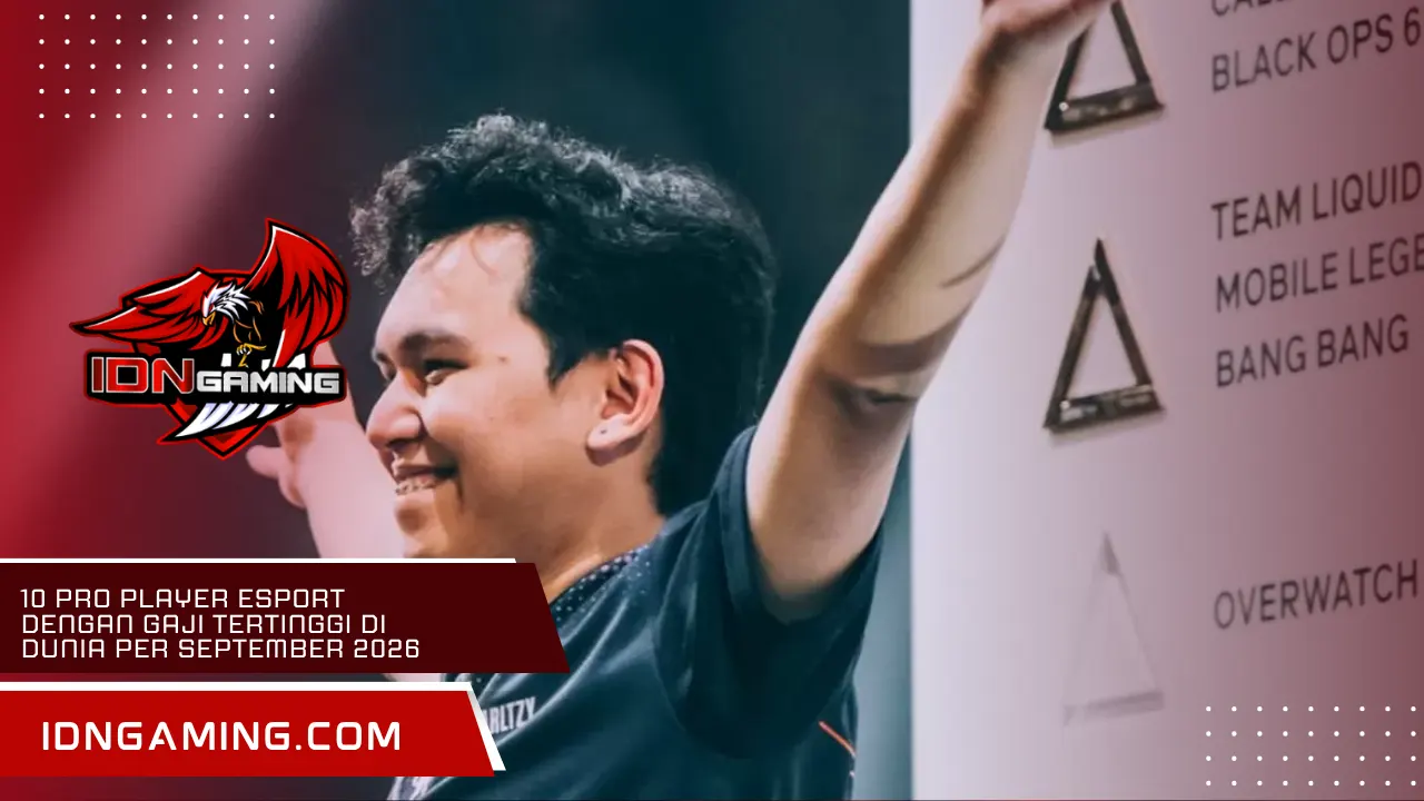 10 Pro Player Esport dengan Gaji Tertinggi di Dunia Per September 2026 10 Pro Player Esport dengan Gaji Tertinggi di Dunia Per September 2026