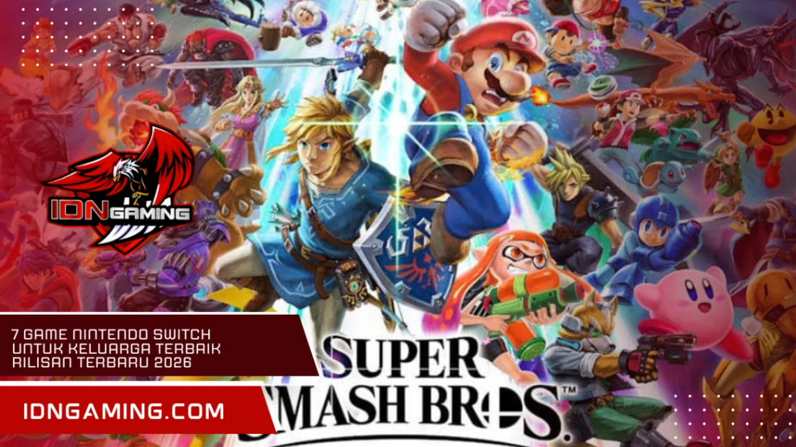 7 Game Nintendo Switch untuk Keluarga Terbaik Rilisan Terbaru 2026