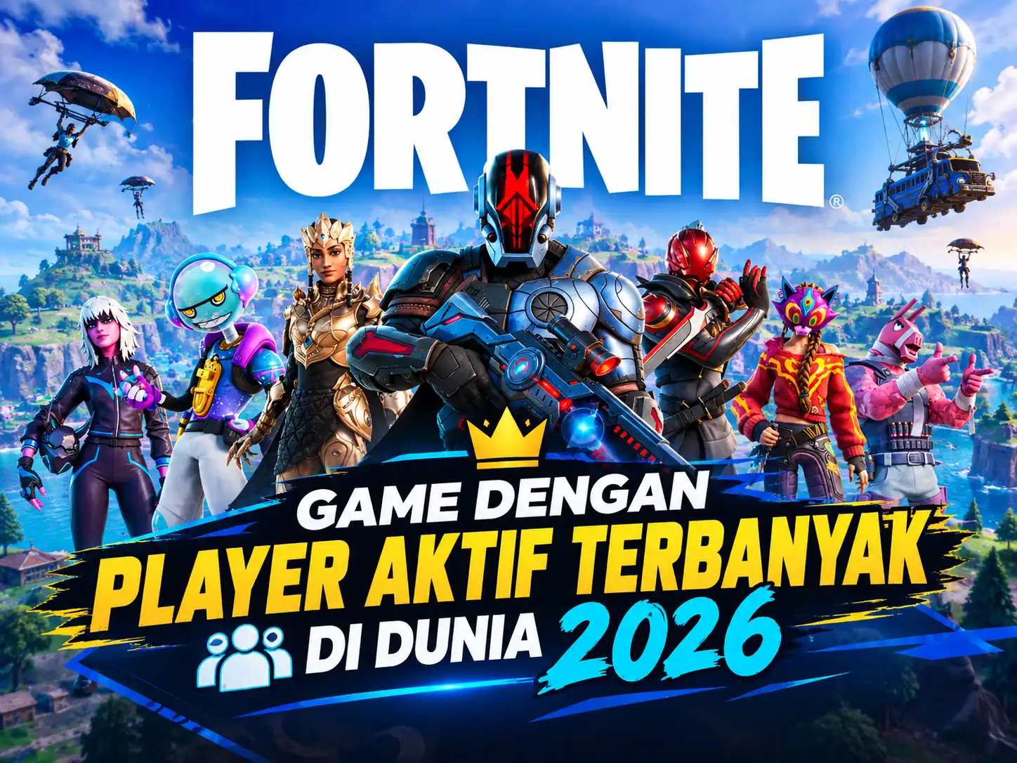 Game dengan Player Aktif Terbanyak di Dunia 2026: Daftar Lengkap