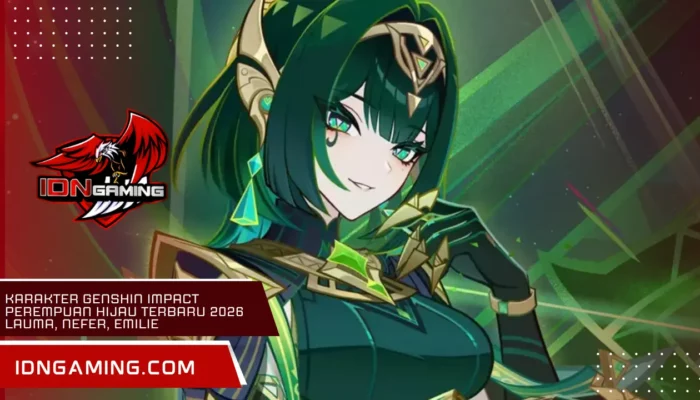 Karakter Genshin Impact Perempuan Hijau Terbaru 2026 Lauma, Nefer, Emilie
