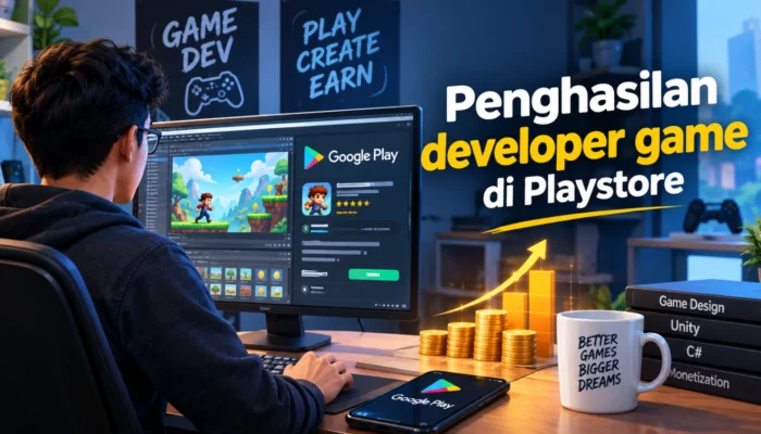 Penghasilan Developer Game di Playstore 2026: Fakta Cuan Setelah Potongan 15%