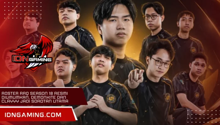 Roster RRQ Season 18 Resmi Diumumkan, Demonkite dan Clayyy Jadi Sorotan Utama