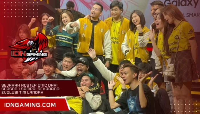Sejarah Roster ONIC dari Season 1 Sampai Sekarang: Evolusi Tim Landak