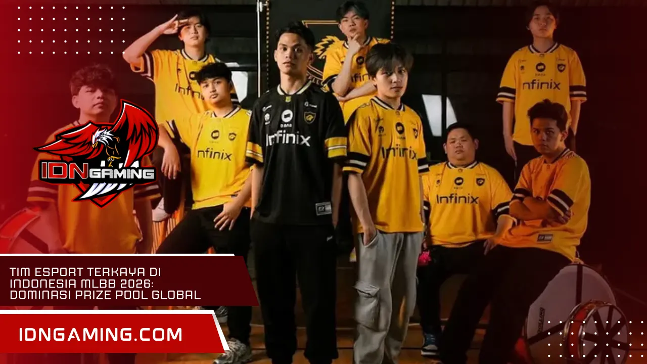 Tim Esport Terkaya di Indonesia MLBB 2026: Dominasi Prize Pool Global Tim Esport Terkaya di Indonesia MLBB 2026: Dominasi Prize Pool Global