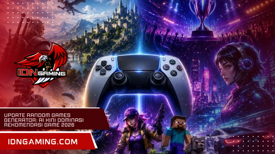Update Random Games Generator: AI Kini Dominasi Rekomendasi Game 2026