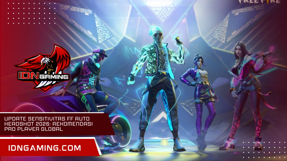 Update Sensitivitas FF Auto Headshot 2026: Rekomendasi Pro Player Global