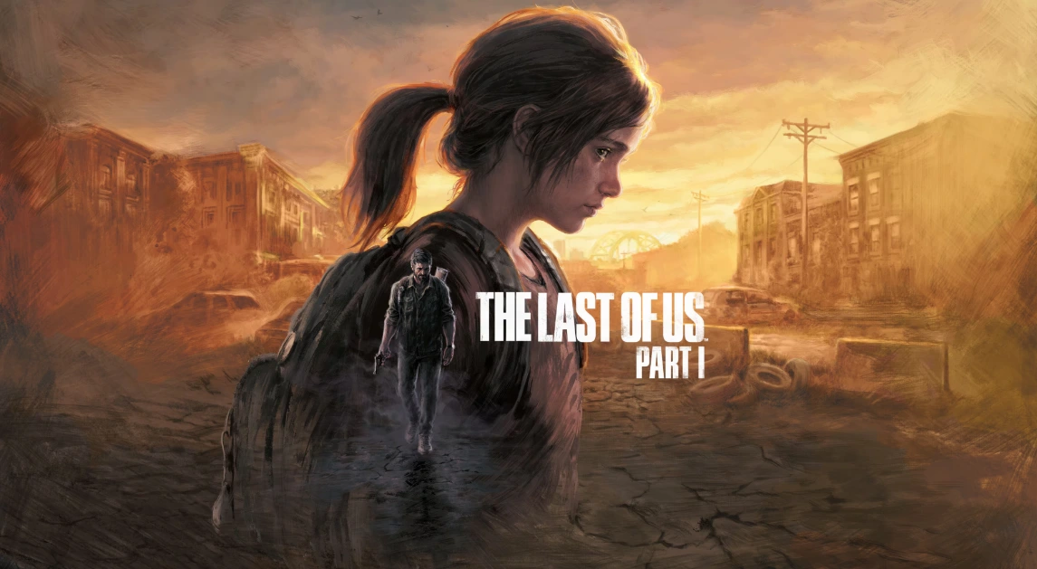 Visualisasi Ellie pada background animasi terbaru yang kini tersedia secara gratis di Welcome Hub PlayStation 5.