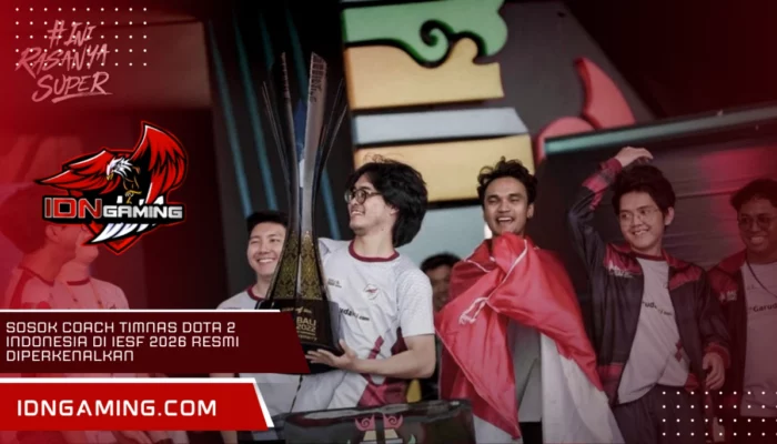 Sosok Coach Timnas Dota 2 Indonesia di IESF 2026 Resmi Diperkenalkan