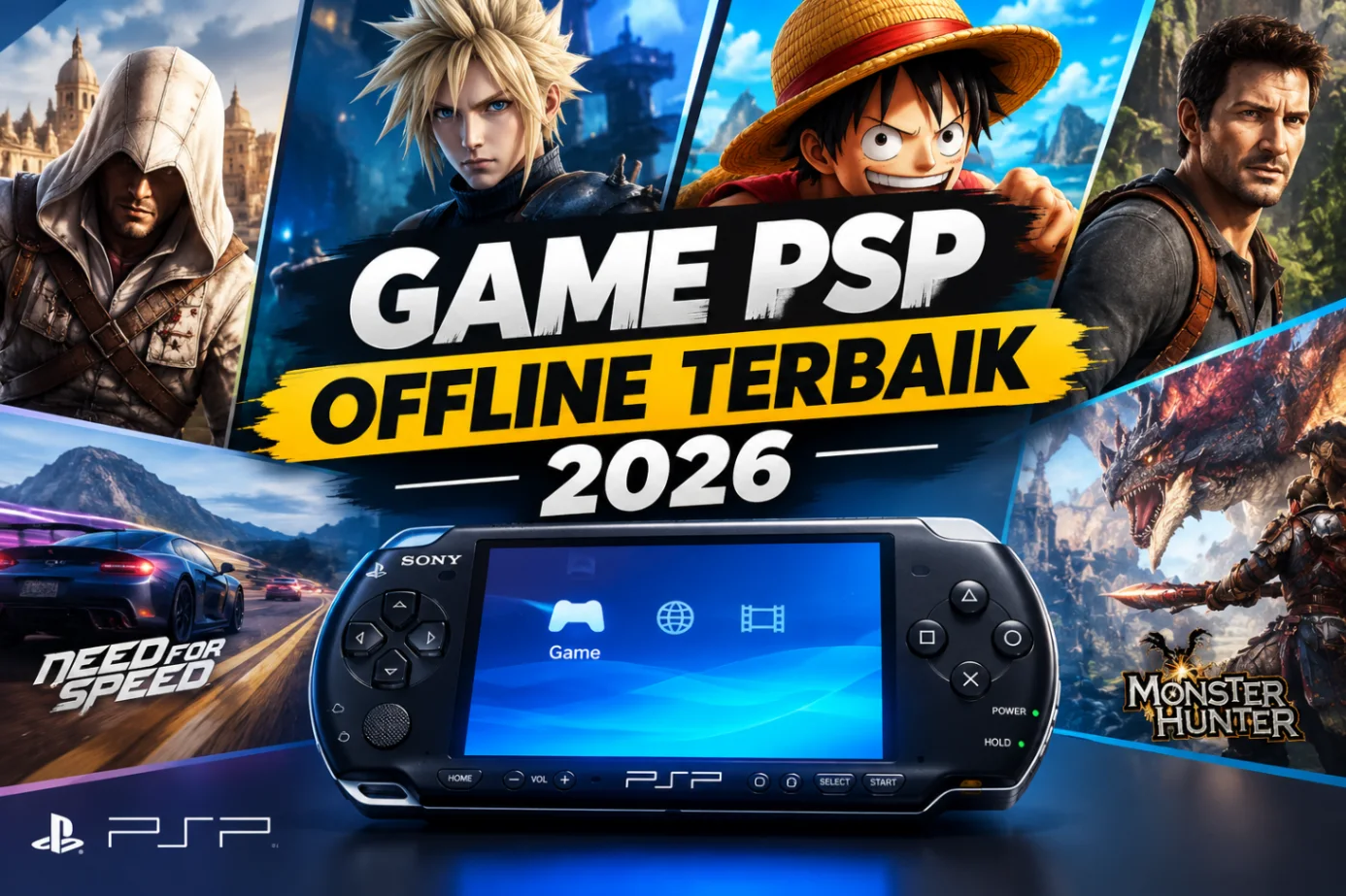 15 Game PSP Offline Terbaik 2026 Masih Seru Dimainkan