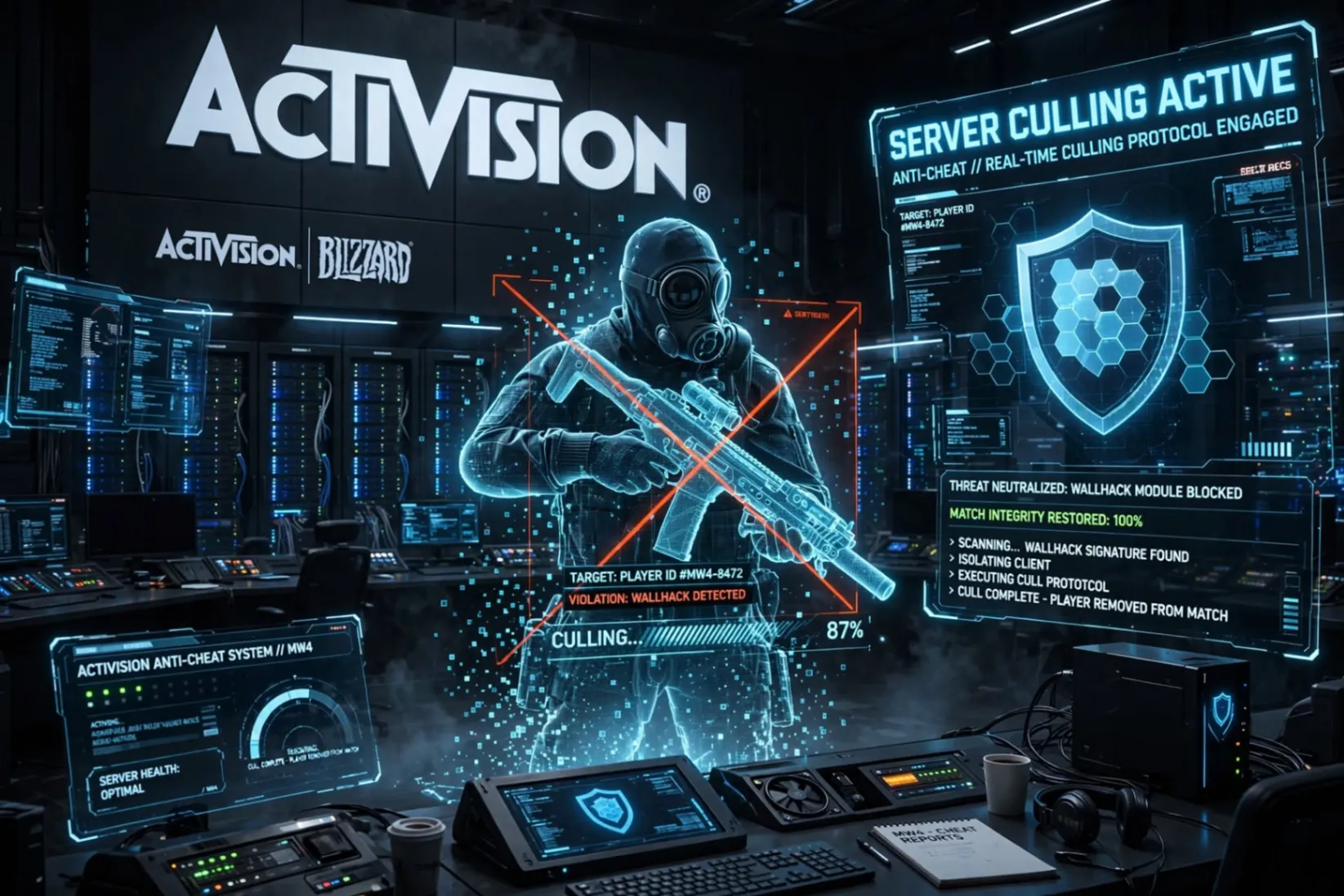 Call of Duty: Modern Warfare 4 Siapkan Fitur Baru yang Bisa Basmi Wallhack Selamanya! Activision perkenalkan sistem server culling untuk berantas wallhack di MW4