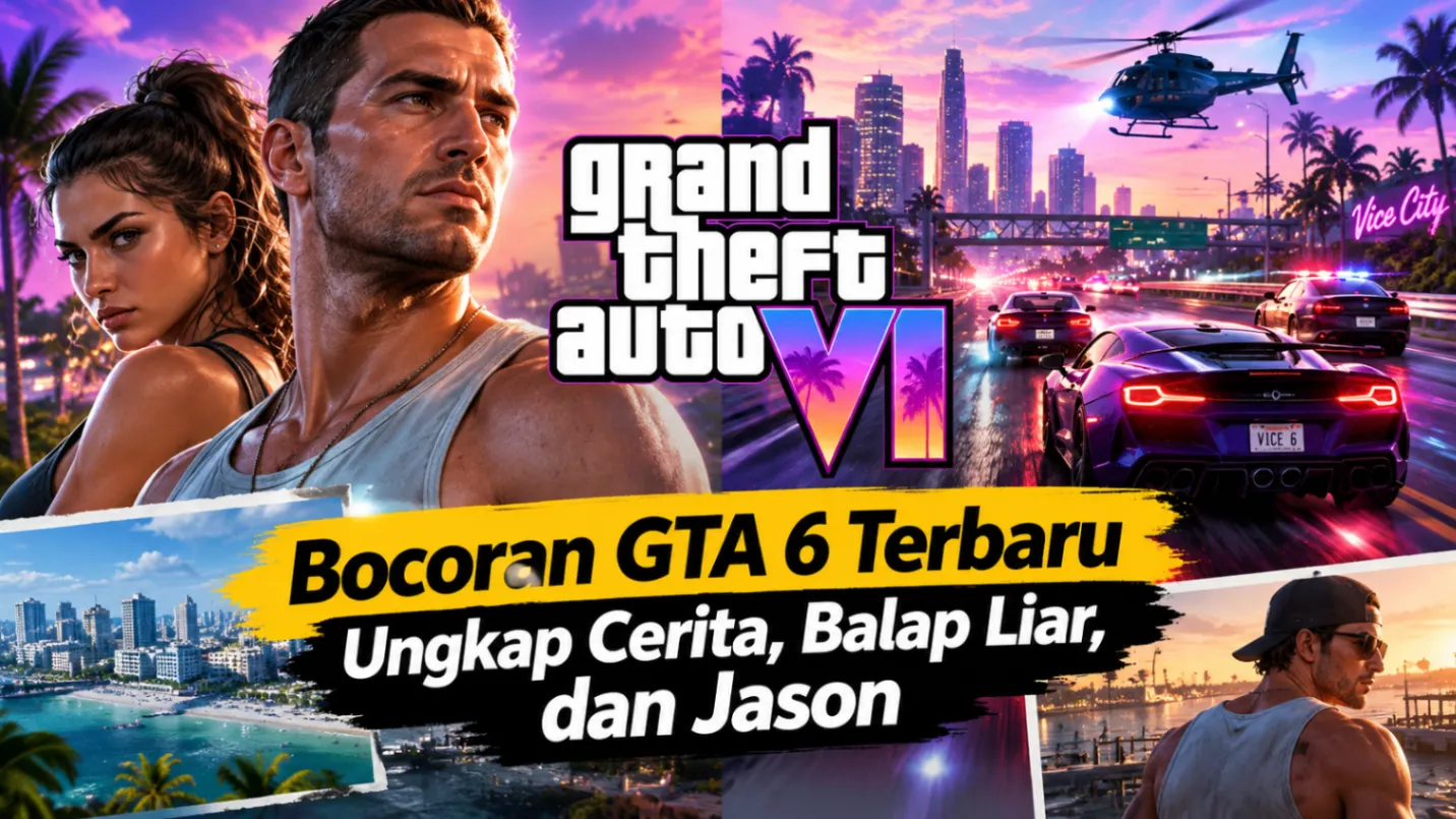 Bocoran GTA 6 Terbaru Ungkap Cerita, Balap Liar, dan Jason
