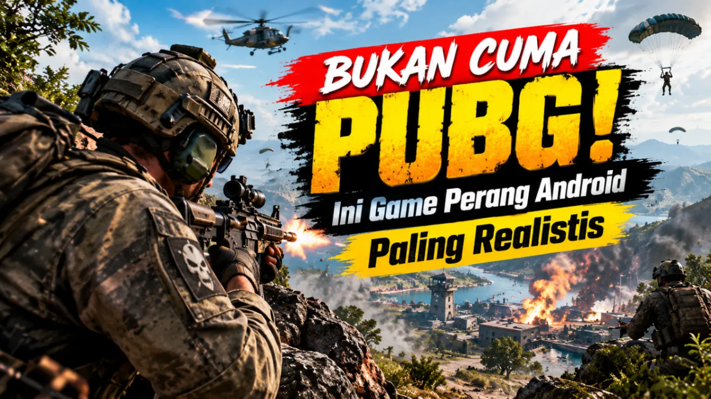 Bukan Cuma PUBG! Ini Game Perang Android Paling Realistis 2026