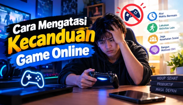 Cara Mengatasi Kecanduan Game Online Menurut Para Ahli yang Terbukti Ampuh