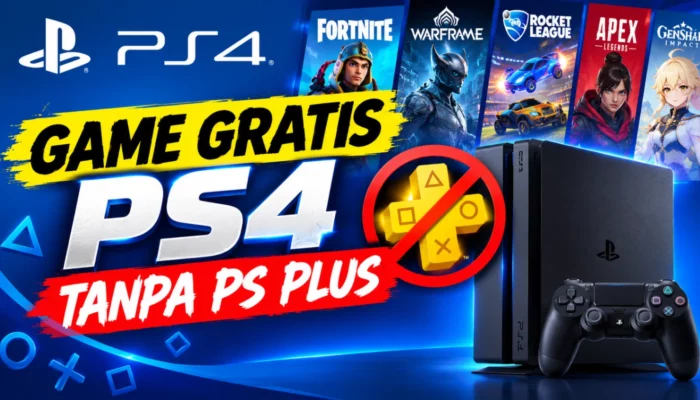 Daftar Game Gratis PS4 Tanpa PS Plus Terbaik yang Wajib Kamu Coba