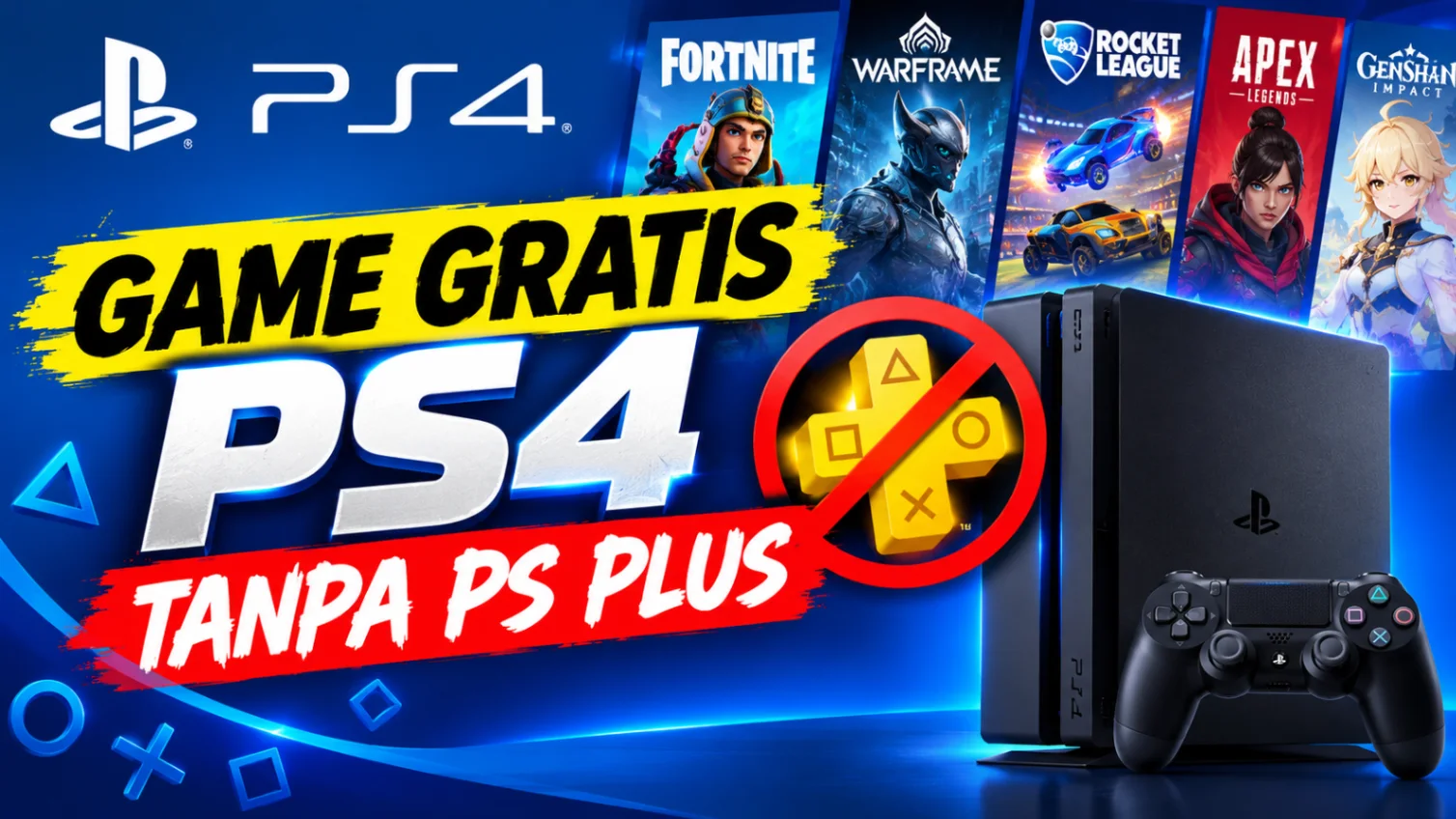 Daftar Game Gratis PS4 Tanpa PS Plus Terbaik yang Wajib Kamu Coba