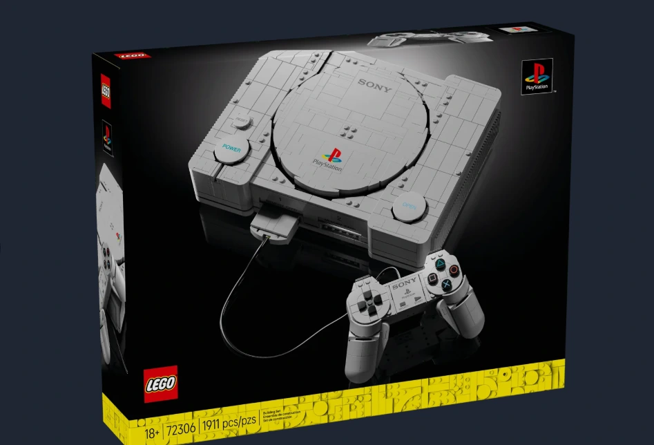 Desain kemasan luar yang mengadopsi estetika kotak penjualan orisinal PlayStation untuk menambah nilai koleksi.