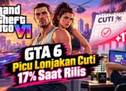 GTA 6 Picu Lonjakan Cuti 17% Saat Rilis, Kantor Mendadak Sepi