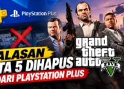 Alasan GTA 5 Dihapus dari PlayStation Plus Sebelum GTA VI Rilis