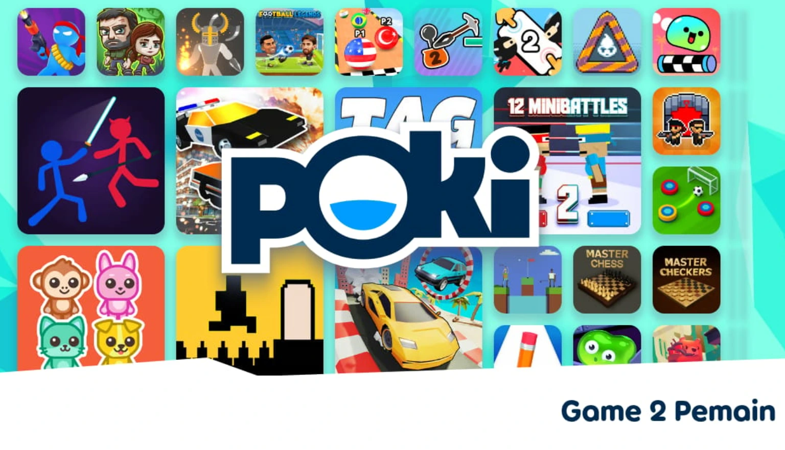 Kumpulan Poki Game 2 Perempuan Terbaru dan Paling Asyik Ilustrasi game Poki duo cewek main bareng satu keyboard