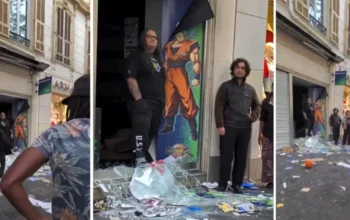Karyawan Toko Gim di Prancis yang Viral karena Menghadang Perusuh Saat Demonstrasi Karyawan Toko Gim di Prancis yang Viral karena Menghadang Perusuh Saat Demonstrasi