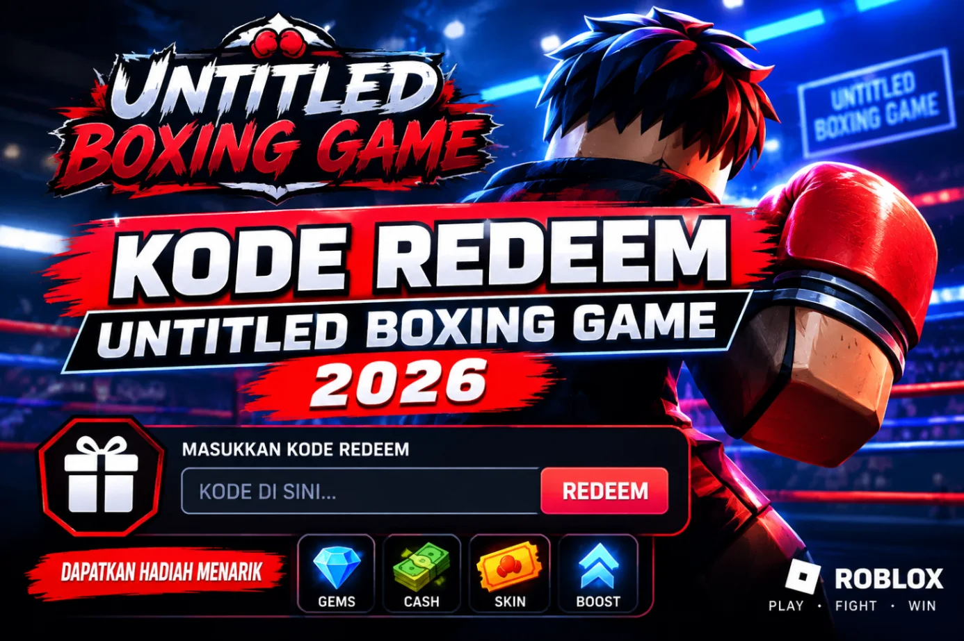 Kode Redeem Untitled Boxing Game 2026 UBG Hari Ini Update 11 Oktober