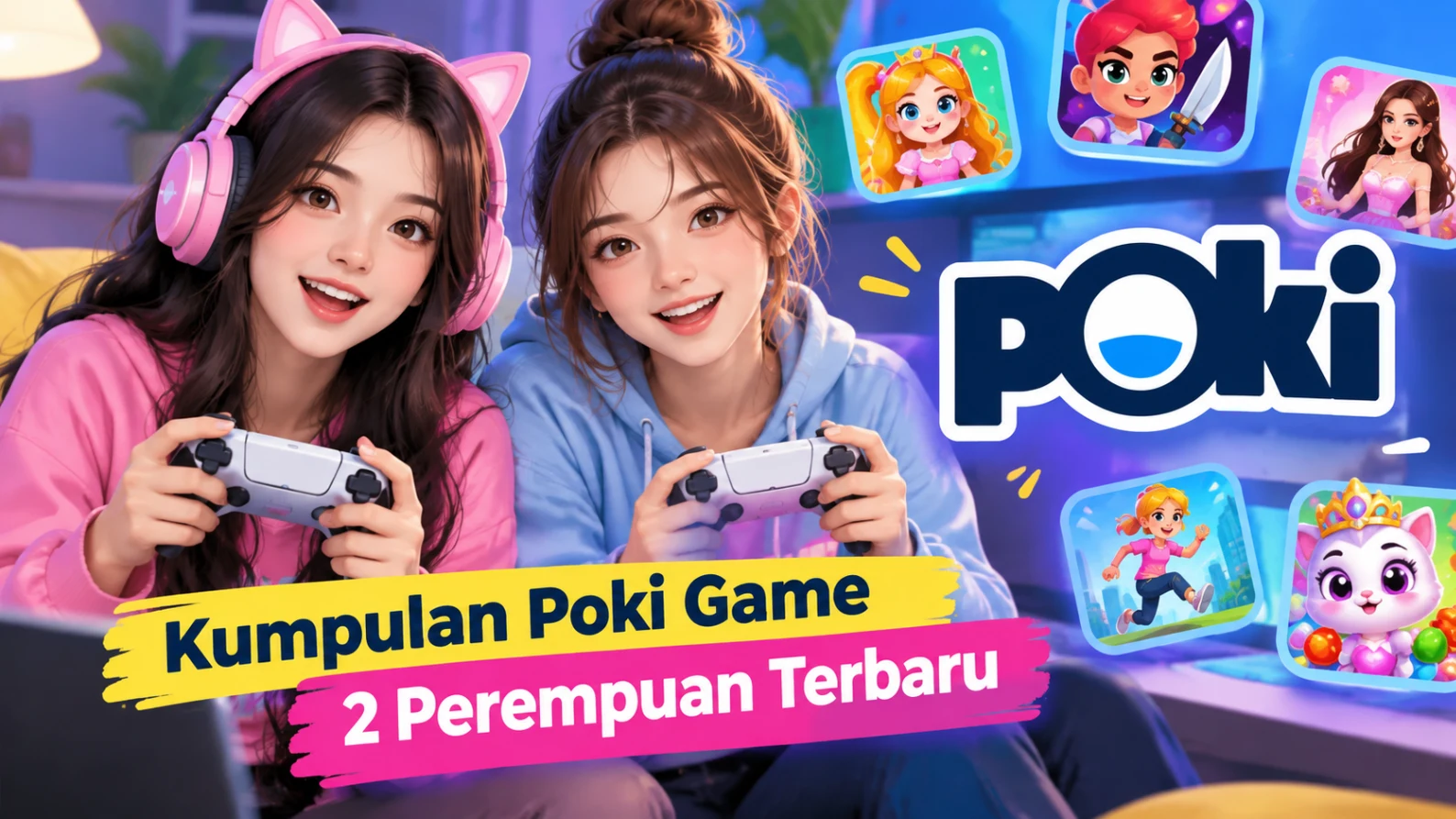 Kumpulan Poki Game 2 Perempuan Terbaru