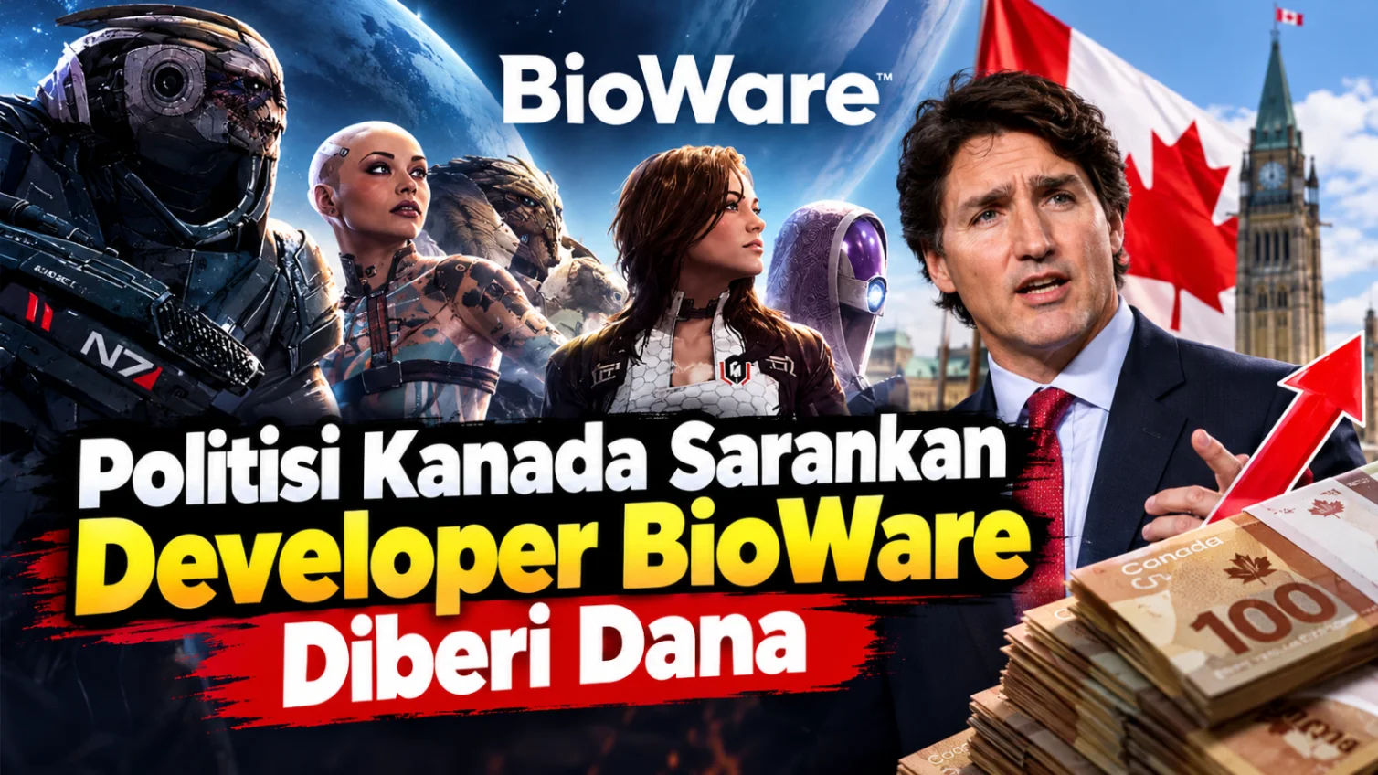 Game Mass Effect Terancam? Politisi Kanada Minta Pemerintah Danai Pengembang BioWare