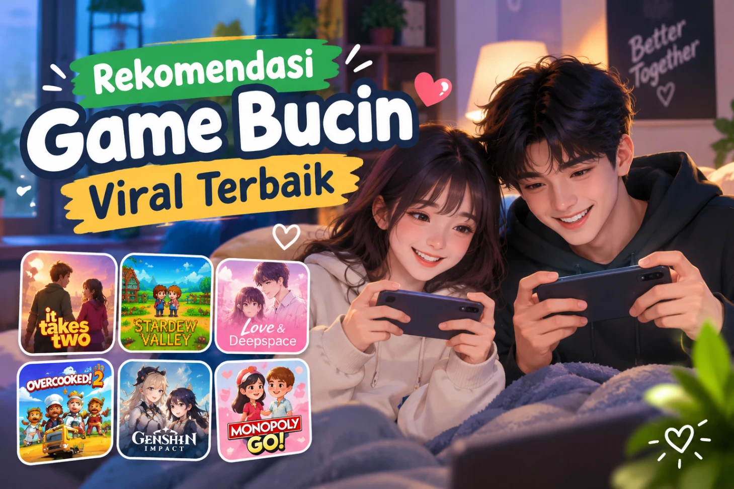 Rekomendasi Game Bucin Viral Terbaik di Android & iOS, Cocok Buat Main Bareng