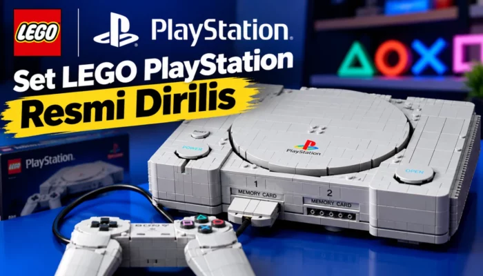 Set LEGO PlayStation Resmi Dirilis, Khusus untuk Anggota LEGO Insiders