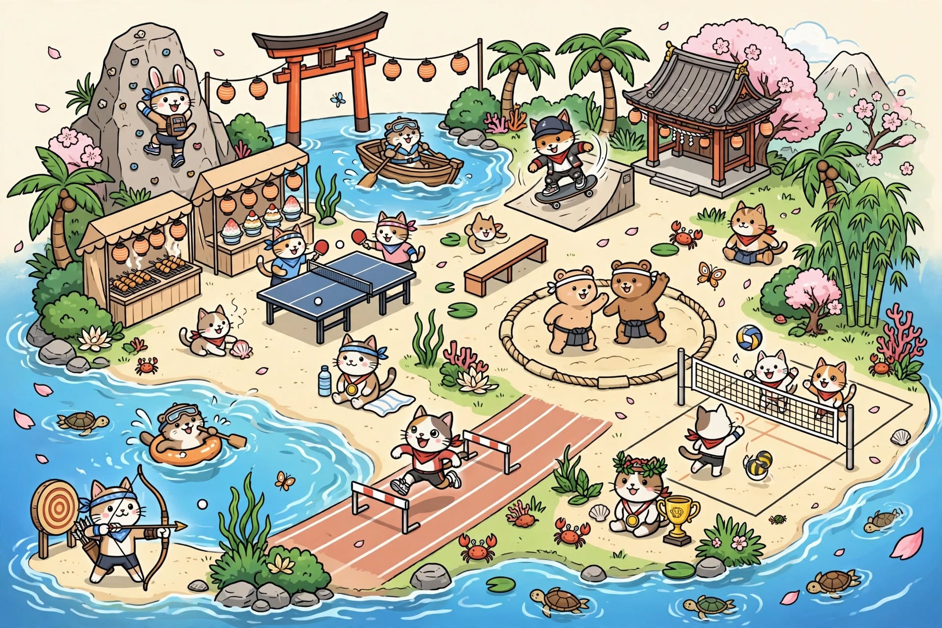 Champion Island Games, RPG Doodle terlengkap yang masih bisa dimainkan gratis.